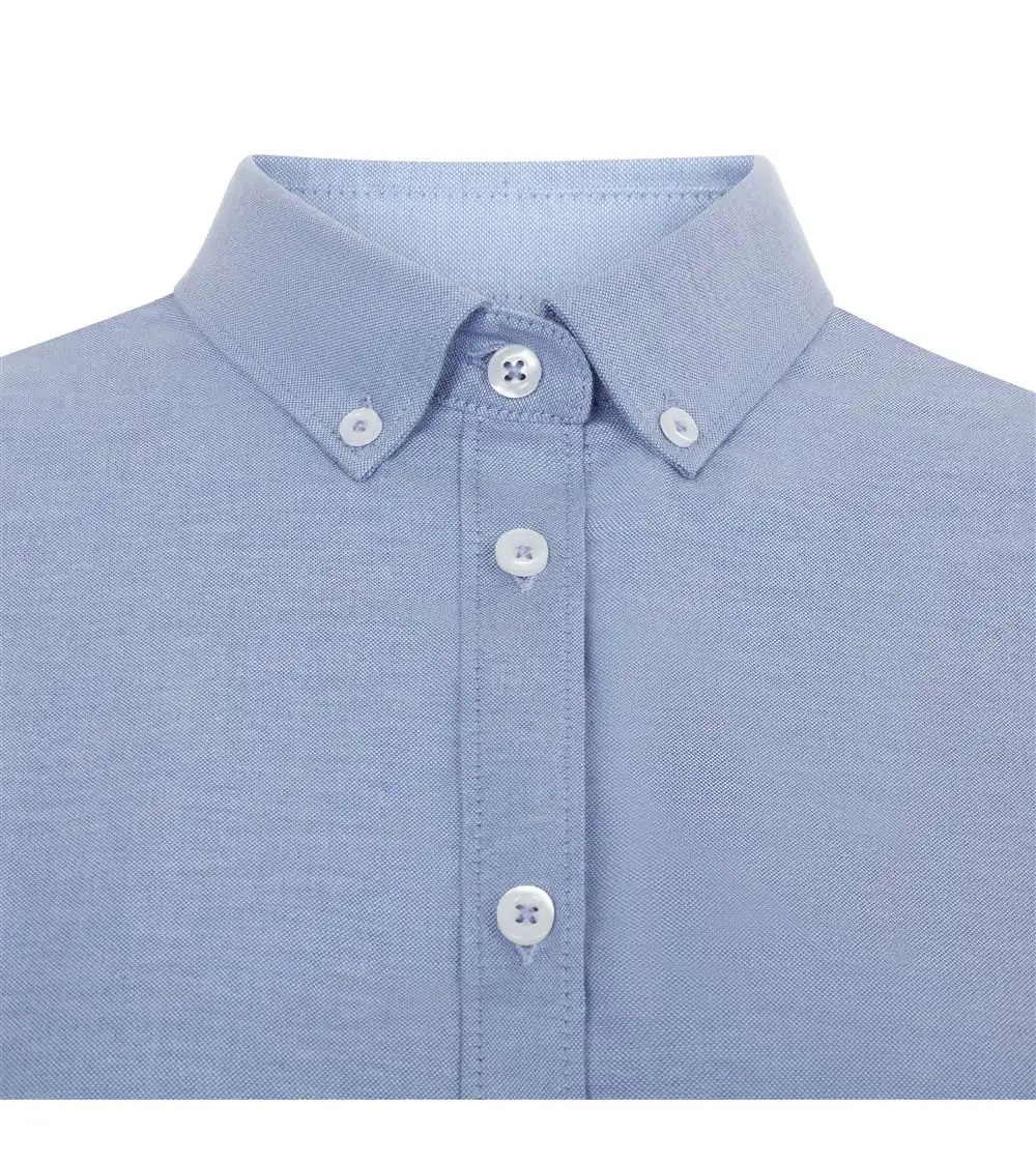 CAMISA MUJER OXFORD MANGA CORTA STRETCH
