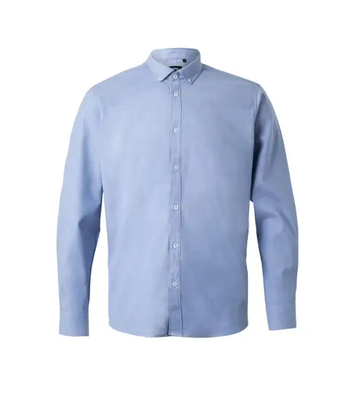 CAMISA OXFORD MANGA LARGA STRETCH