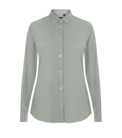 CAMISA MUJER OXFORD MANGA LARGA STRETCH