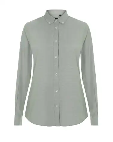 CAMISA MUJER OXFORD MANGA LARGA STRETCH