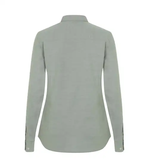 CAMISA MUJER OXFORD MANGA LARGA STRETCH