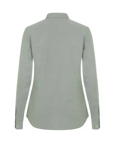 CAMISA MUJER OXFORD MANGA LARGA STRETCH