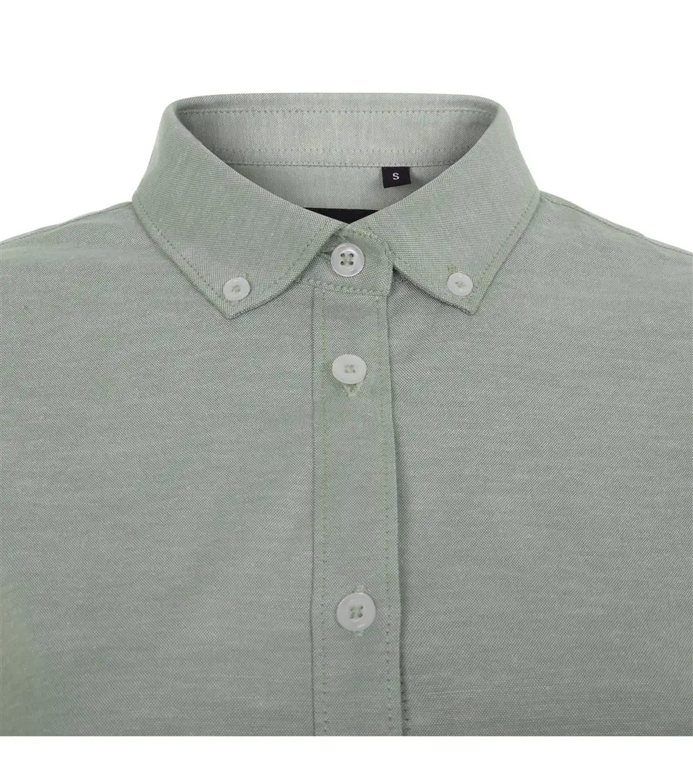 CAMISA MUJER OXFORD MANGA LARGA STRETCH