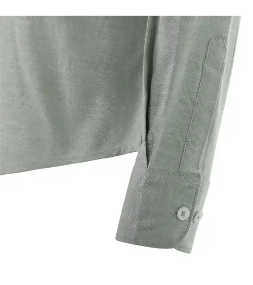 CAMISA MUJER OXFORD MANGA LARGA STRETCH