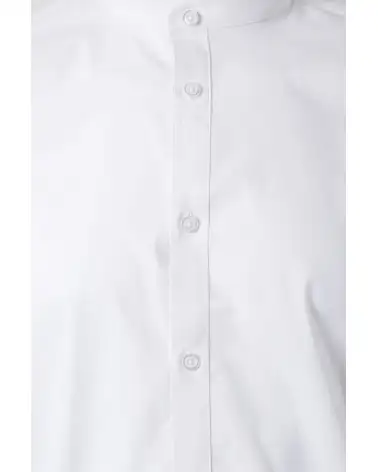 CAMISA HOMBRE POPELIN MANGA LARGA STRETCH BLANCO CIERRE