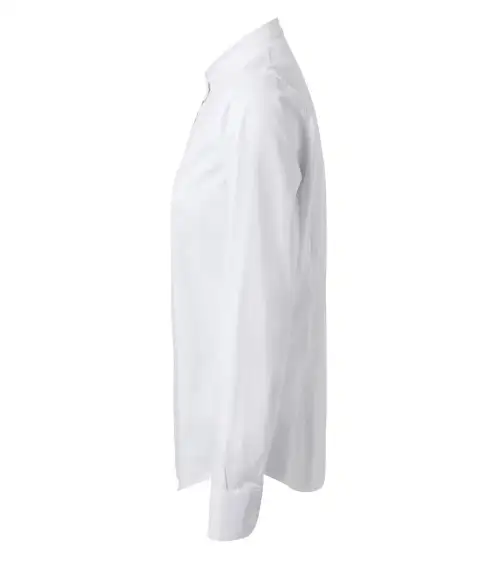 CAMISA MUJER POPELIN MANGA LARGA STRETCH BLANCO EJEMPLO DE USO