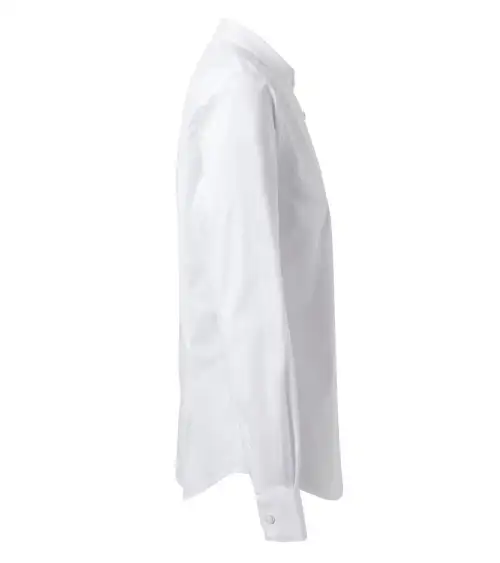 CAMISA MUJER POPELIN MANGA LARGA STRETCH BLANCO EJEMPLO DE USO