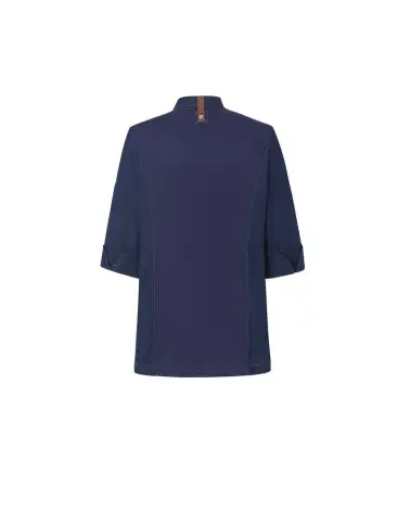CHAQUETA COCINA MUJER COOLMAX MANGA FRANCESA ESPALDA