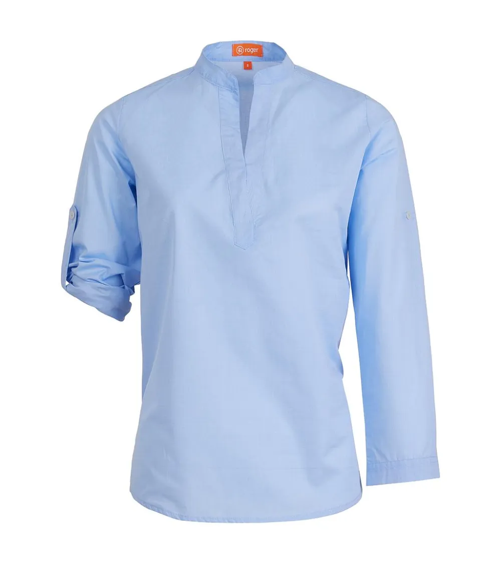 CAMISA POLERA MAO VERANO MUJER EJEMPLO DE USO