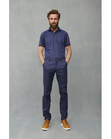 PANTALÓN TIPO CHINO SLIM FIT CAMARERO MARINO FRENTE
