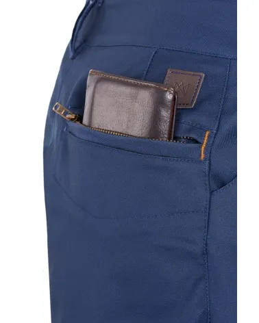 PANTALÓN TIPO CHINO SLIM FIT CAMARERO MARINO BOLSILLO TRASERO CREMALLERA