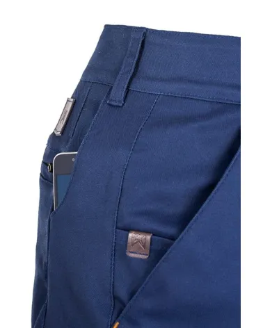 PANTALÓN TIPO CHINO SLIM FIT CAMARERO MARINO BOLSILLO PARA MOVIL