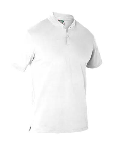 POLO MANGA CORTA CUELLO MAO SALA BLANCO