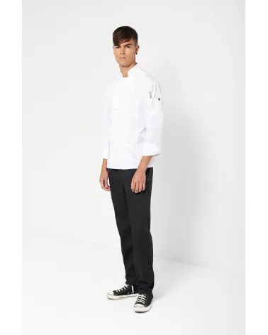 PANTALON DE COCINA BOLSILLOS Y CORDON EJEMPLO DE USO 2