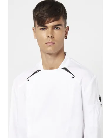 CHAQUETILLA COCINA FIT DETALLE FRENTE