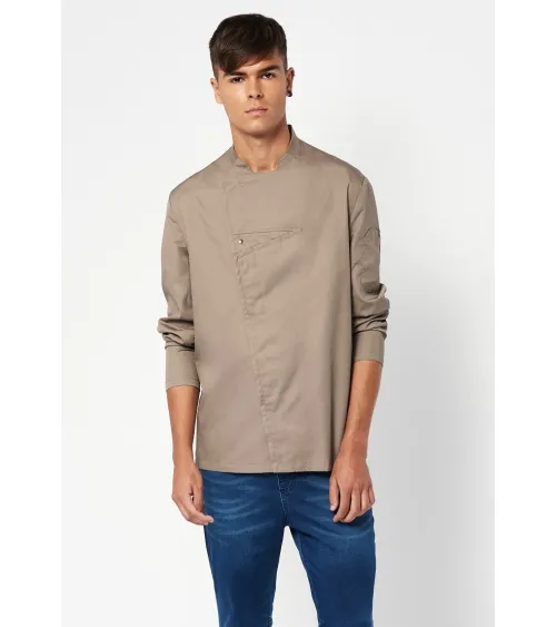 CHAQUETA COCINA RIB kaky EJEMPLO DE USO