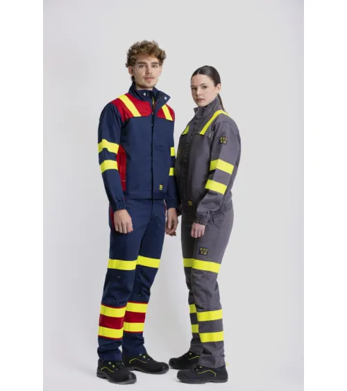 CAZADORA IGNÍFUGA COMBINADA PORTADA FRENTE