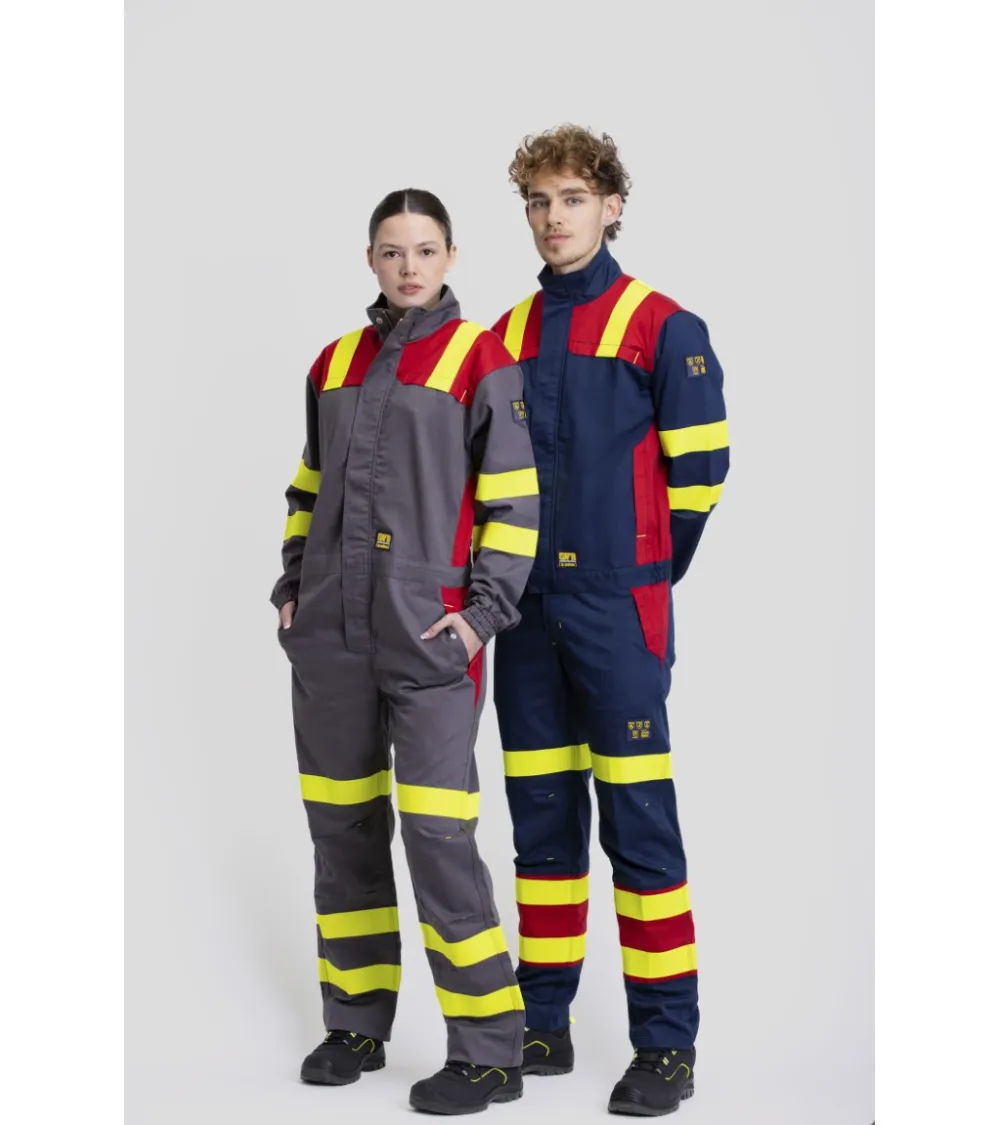 CAZADORA IGNÍFUGA COMBINADA PORTADA FRENTE