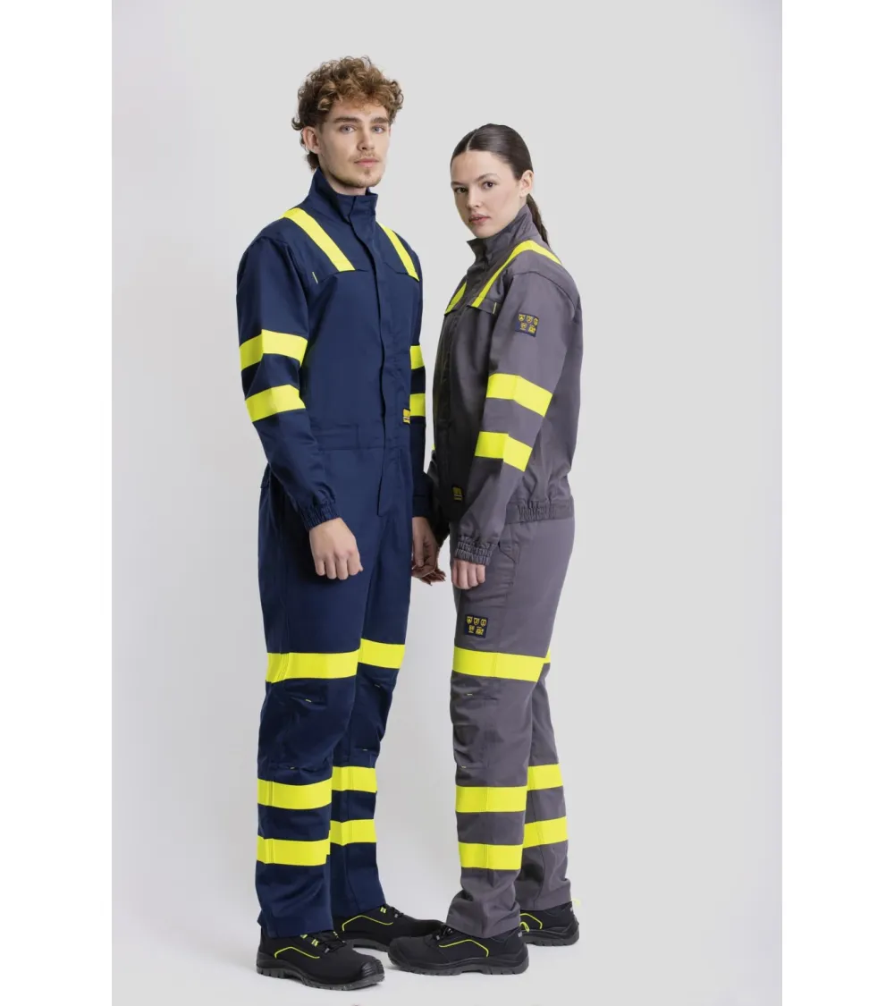 BUZO IGNÍFUGO VISIBILIDAD AUMENTADA AMBOS COLORES