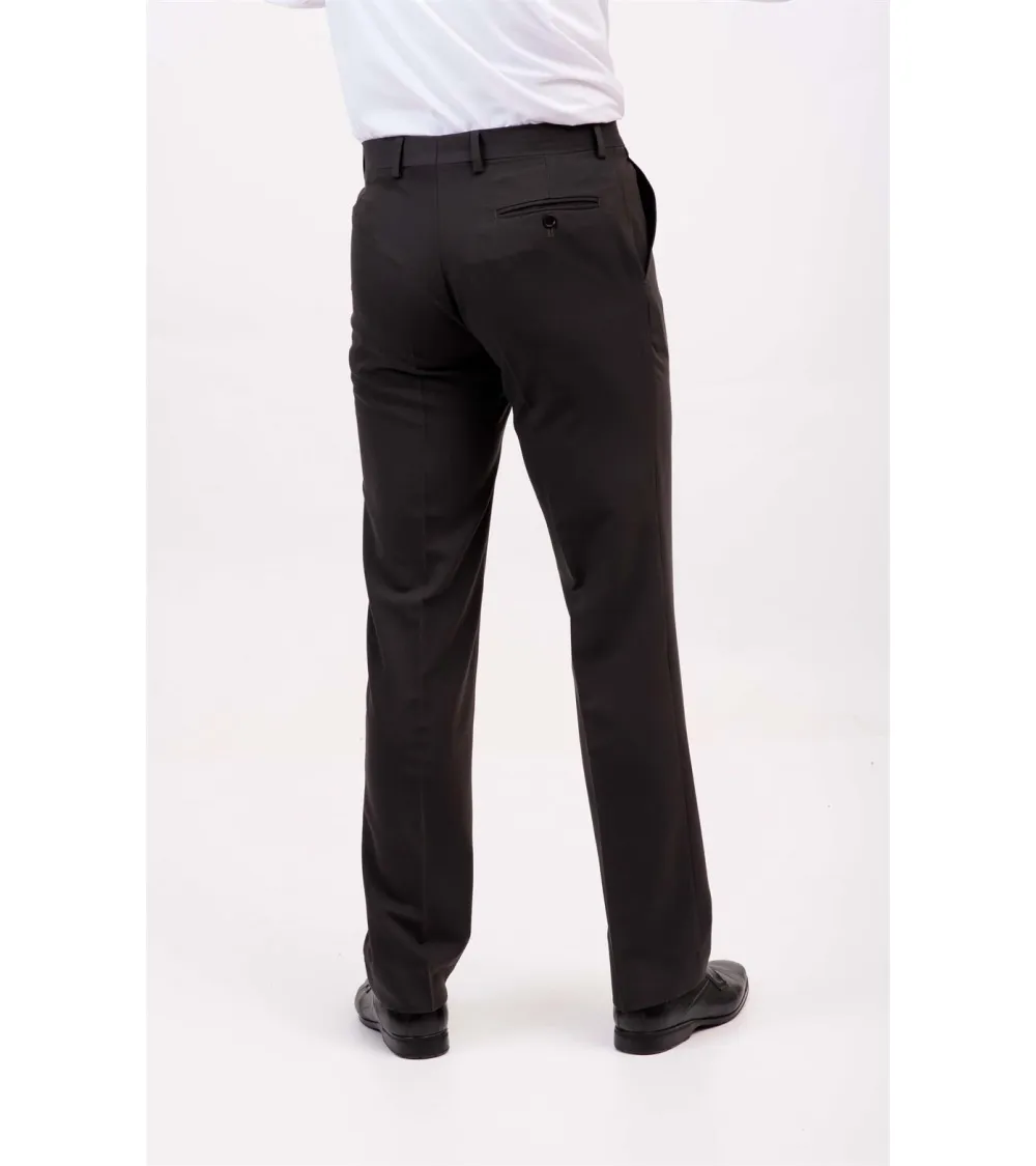 PANTALÓN STRETCH HOSTELERÍA RECEPCIÓN GRIS FRENTE