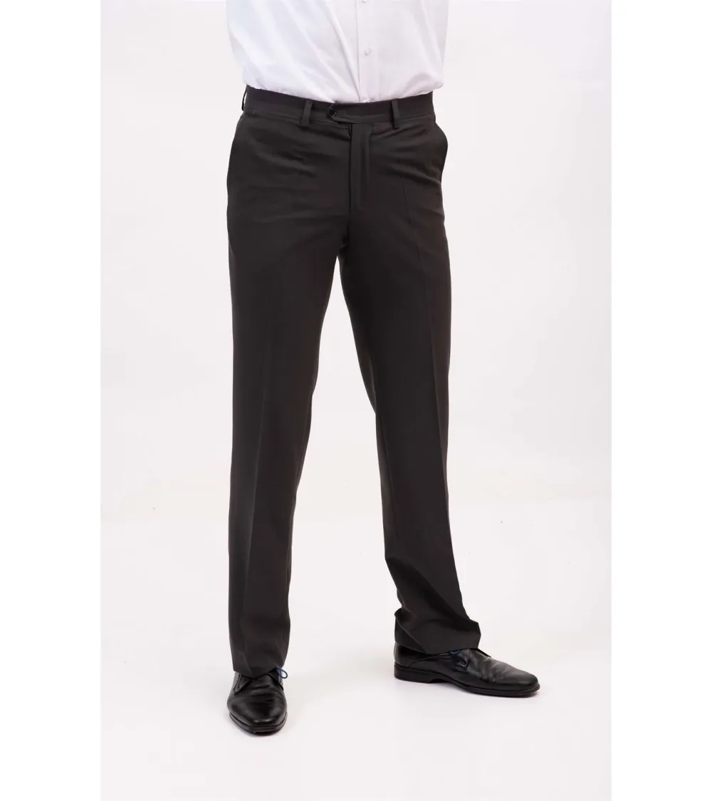 PANTALÓN STRETCH HOSTELERÍA RECEPCIÓN GRIS FRENTE