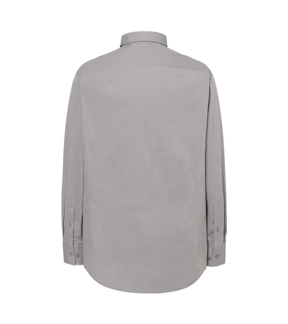 CAMISA DE VESTIR OXFORD SILVER