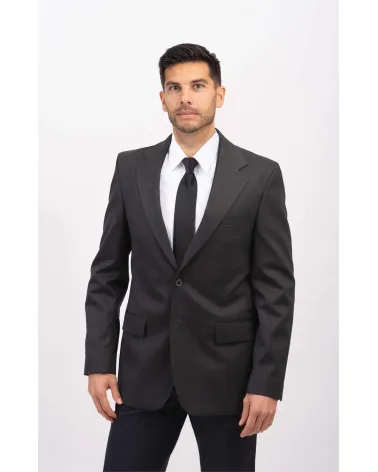 AMERICANA HOMBRE ANTIMANCHAS LANA GRIS FRENTE