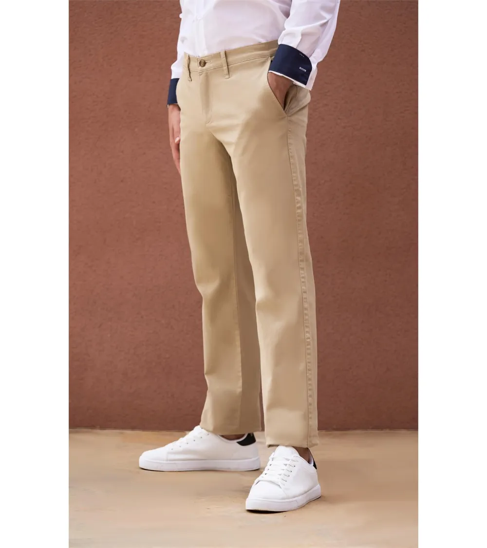 PANTALÓN CHINO HOMBRE STRETCH COMERCIO