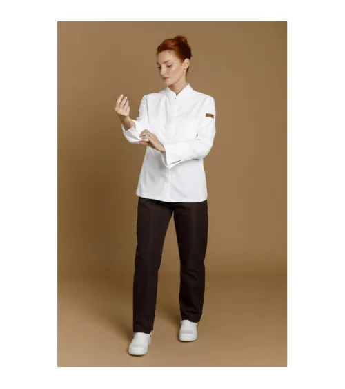 PANTALÓN UNISEX COCINA MICROFIBRA NEGRO EJEMPLO DE USO