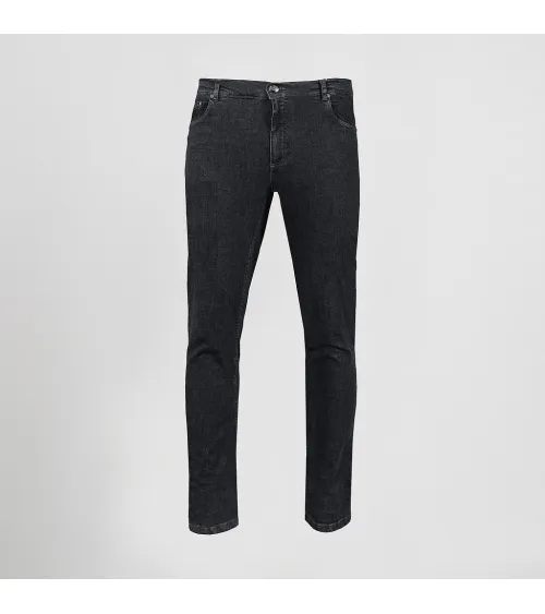 PANTALONES VAQUEROS HOSTELERÍA NEGRO FRENTE