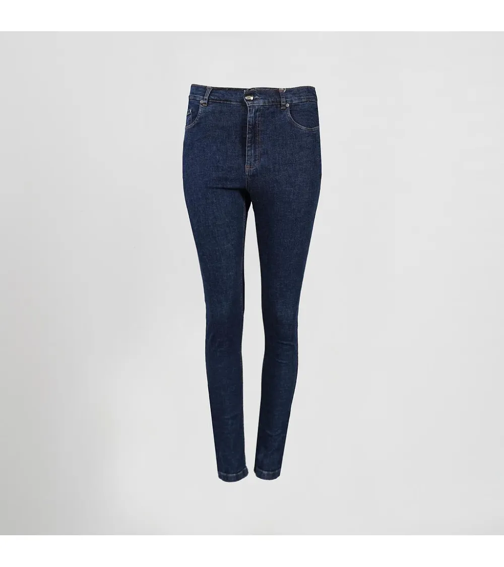 PANTALONES VAQUEROS HOSTELERÍA MUJER MARINO FRENTE