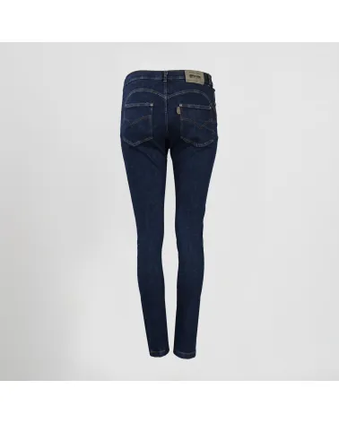 PANTALONES VAQUEROS HOSTELERÍA MUJER MARINO ATRÁS