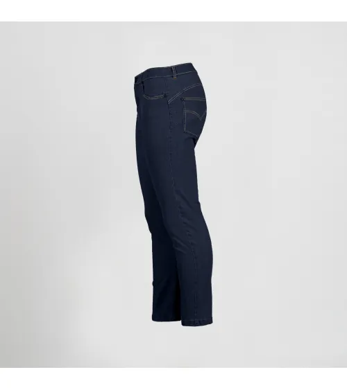 PANTALONES VAQUEROS HOSTELERÍA MUJER MARINO FRENTE
