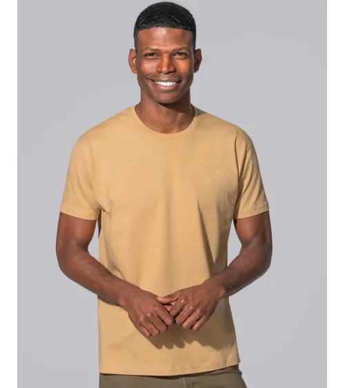 CAMISETA HOMBRE ALTO GRAMAJE ARENA