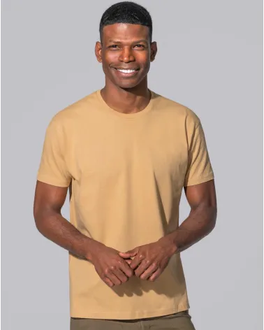 CAMISETA HOMBRE ALTO GRAMAJE ARENA