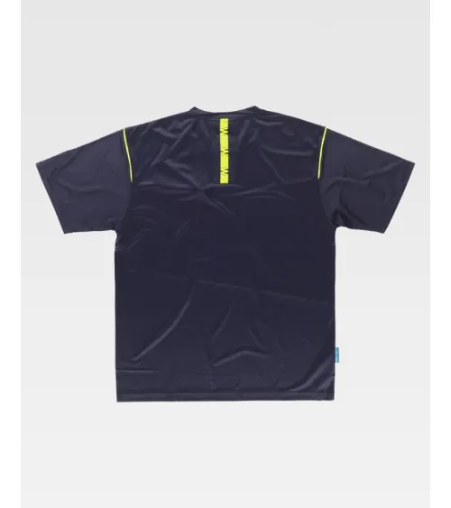 CAMISETA TEJIDO DEPORTIVO SECADO RÁPIDO AZUL MARINO