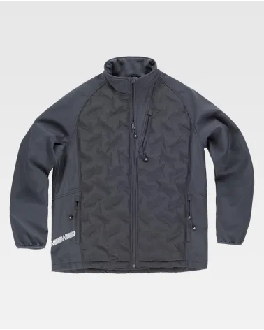 CHAQUETA WORKSHELL ELÁSTICA ACOLCHADA
