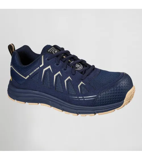 DEPORTIVA DE SEGURIDAD HOMBRES SKECHERS MARINO