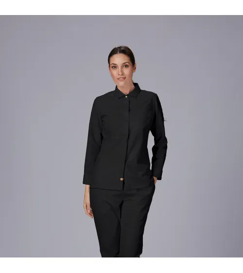CHAQUETA MUJER CUELLO ITALIANO POL RECICLADO