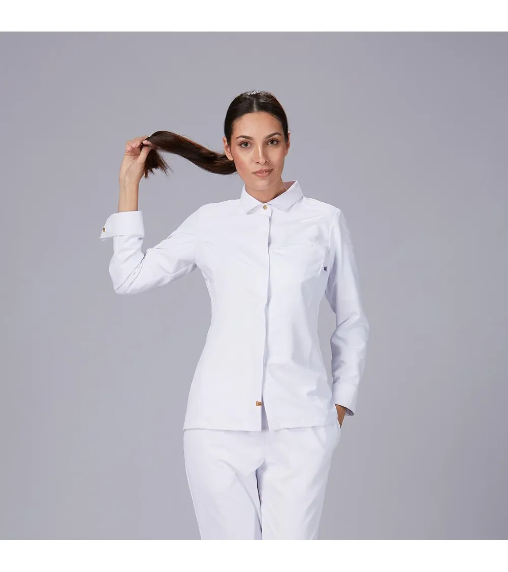 CHAQUETA MUJER CUELLO ITALIANO POL RECICLADO