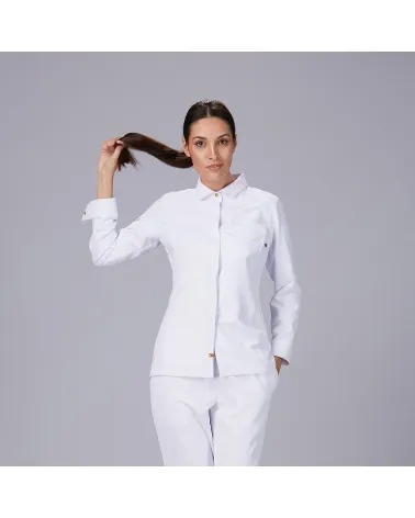 CHAQUETA MUJER CUELLO ITALIANO POL RECICLADO