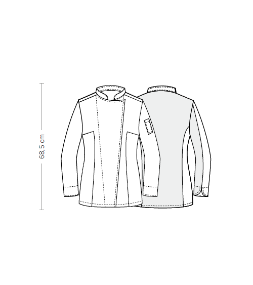 CHAQUETA CHEF AGATA FRESH FIT