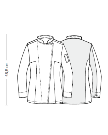 CHAQUETA CHEF MUJER FRESH FIT