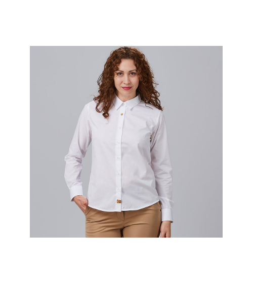 CAMISA MUJER 65%POL RECICLADO frente