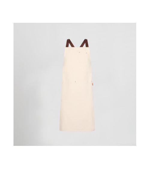 DELANTAL PETO ALGODON ORGANICO frente