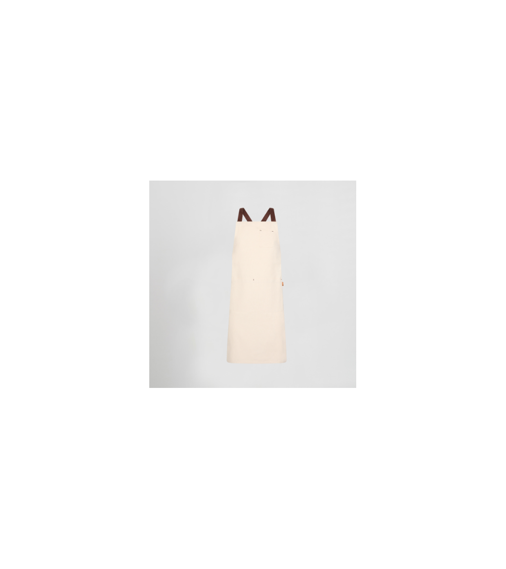 DELANTAL PETO ALGODON ORGANICO frente