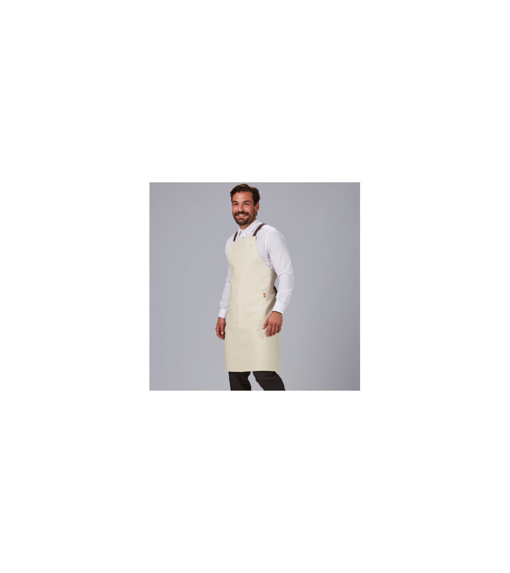 DELANTAL PETO ALGODON ORGANICO frente