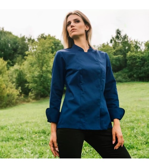 CHAQUETA CHEF MUJER FRESH FIT COLORES