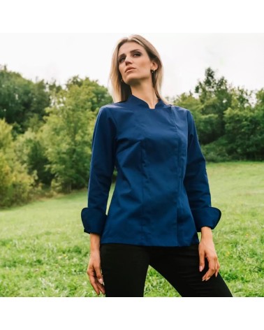 CHAQUETA CHEF MUJER FRESH FIT COLORES