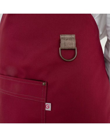 DELANTAL CON PETO CAMARERO UNISEX